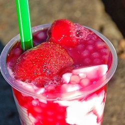 Strawberry Taho